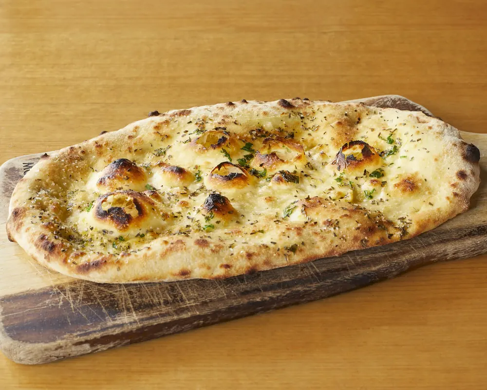Garlic focaccia