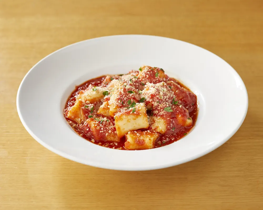 House made gnocchi with napoli sauce